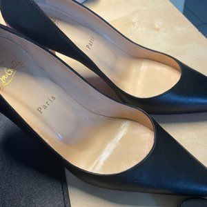 Christian Louboutin Nappa Clare 80 Pumps 37.5